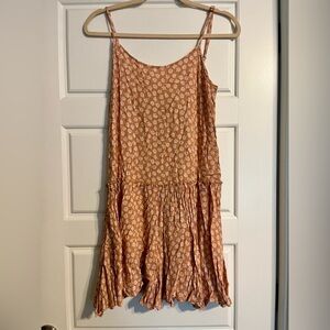 Spaghetti strap mini dress